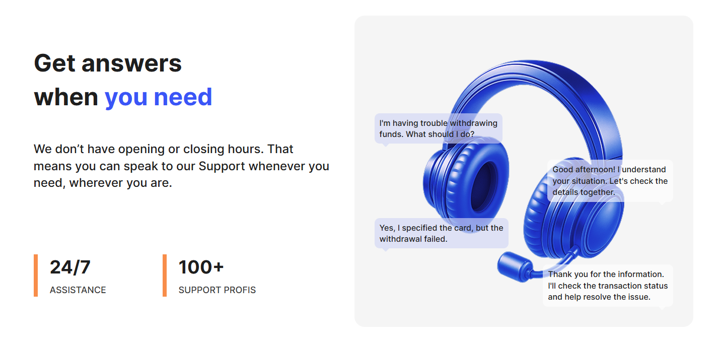 A graphic illustrating the fast and secure cryptocurrency and fiat withdrawal process at Weltrade